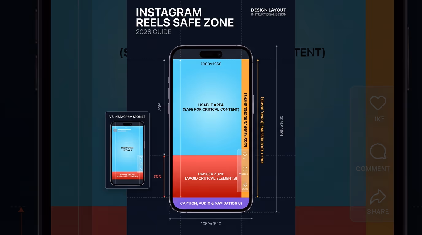 Instagram Reels Safe Zone-2026 Standards